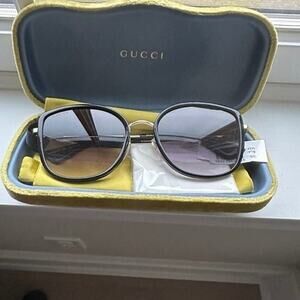 GUCCI Square Metal Sunglasses GG0606SK